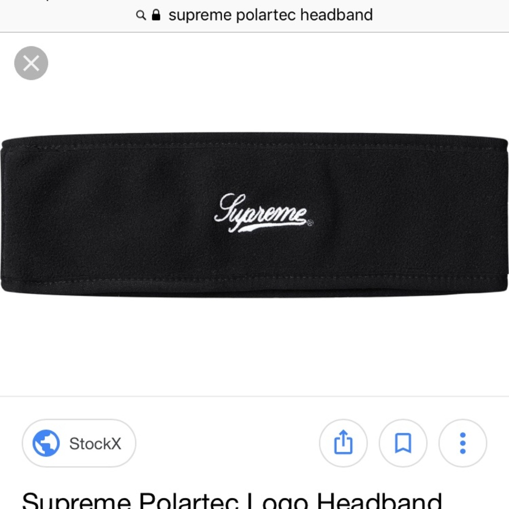 Supreme/ Polartec headband